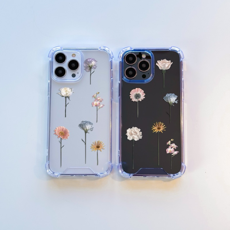 ลายใหม่ เคสสำหรับไอโฟน พร้อมส่ง ลายดอกไม้