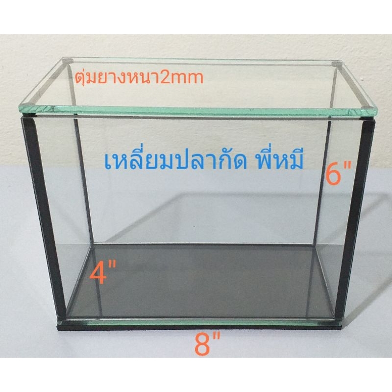 โหลกระจก+ฝาปิด+พื้นยางรอง