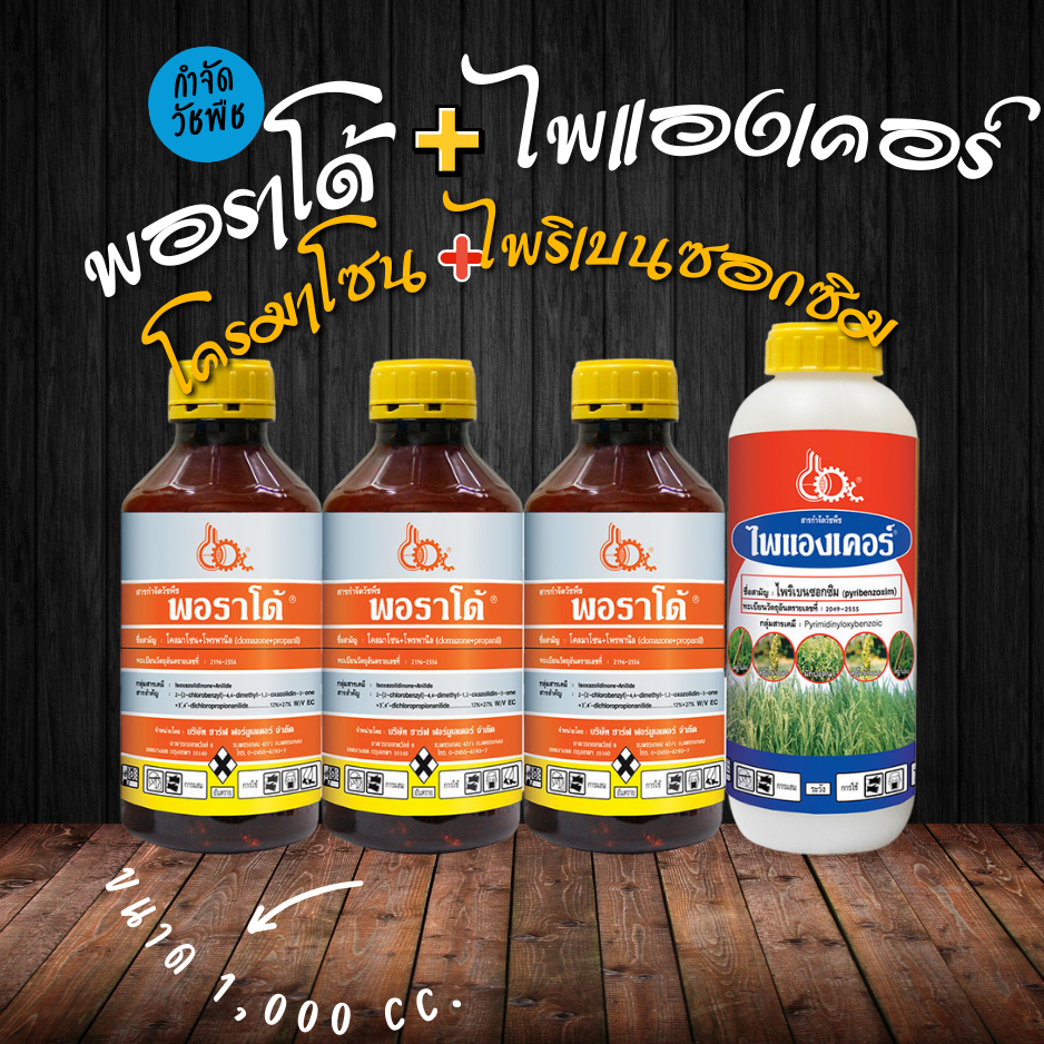 พอราโด้ + ไพแองเคอร์ (Porado + Pyanchor) ชุด 12 ไร่
