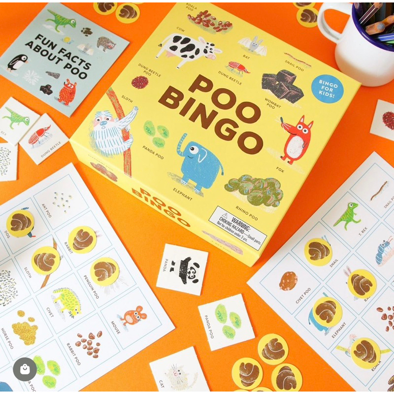 Poo Bingo -Activity Game