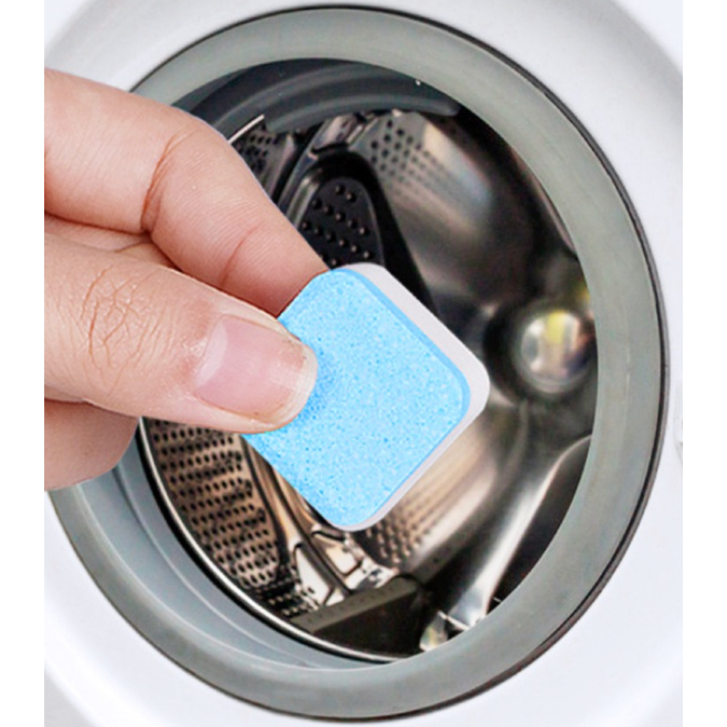 ก้อนฟู่ล้างเครื่องซักผ้า ทำความสะอาดเครื่องซักผ้า ล้างถังซักผ้า