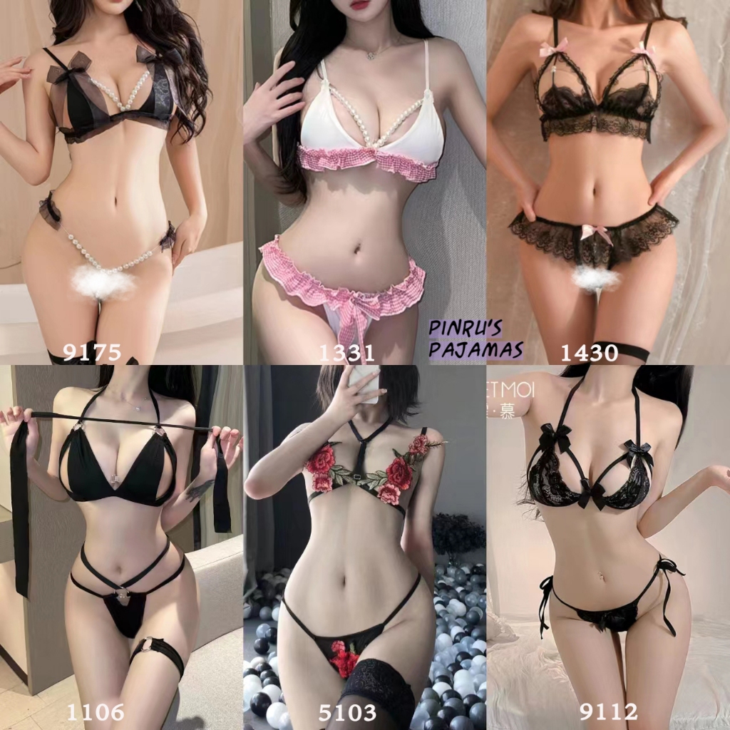 ชุดชั้นในเซ็กซี่ ชุดนอนไม่ได้นอน ลูกไม้เซ็กซี่ยั่วสามี ส่งไวจากไทย1-3วัน（性感内衣）