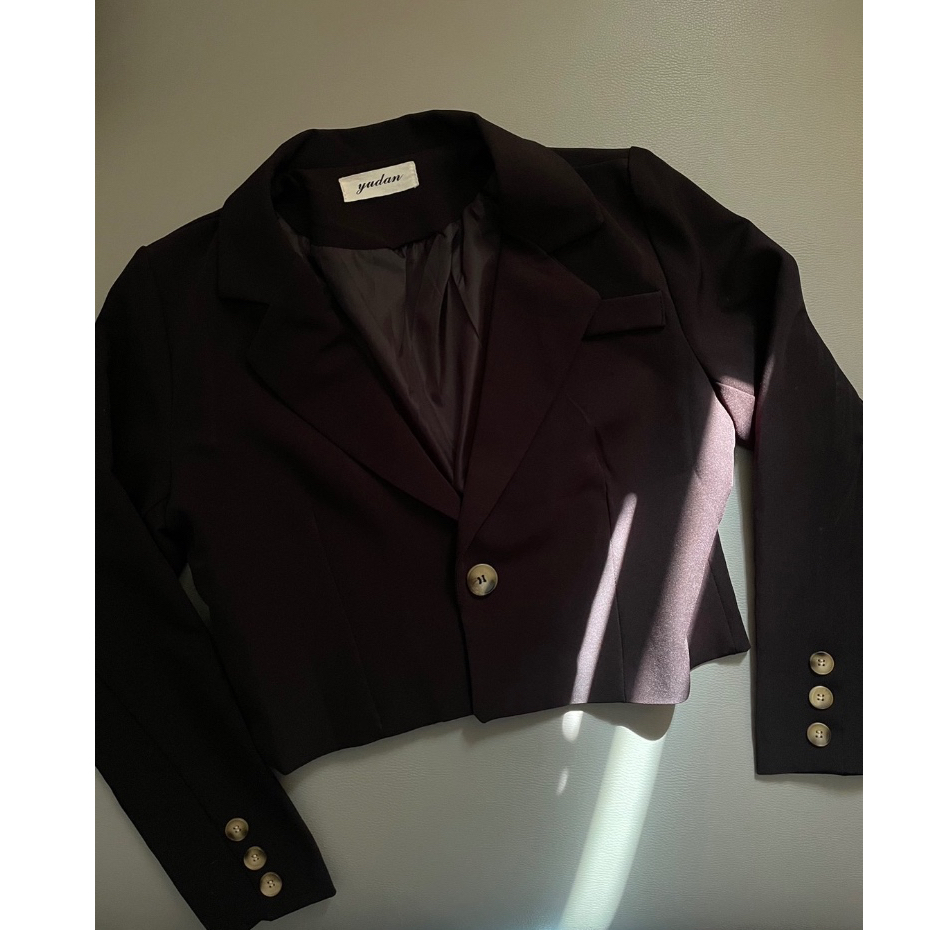 พร้อมส่ง Blazer ผู้หญิง สีดำ เบลเซอร์