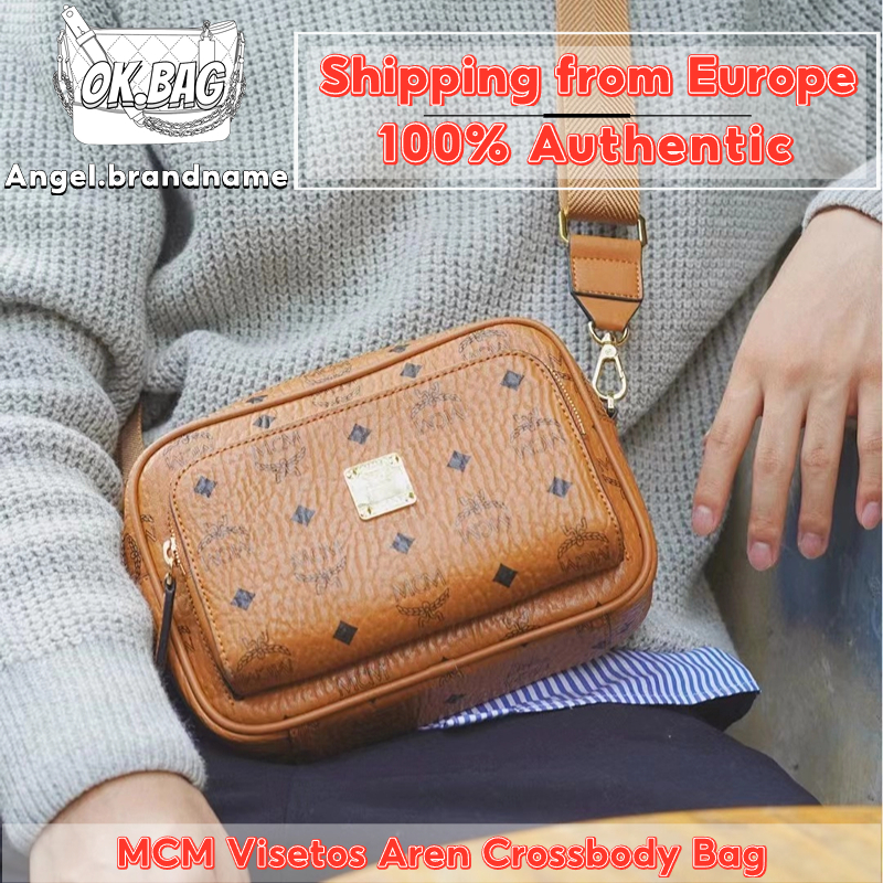 👜เอ็มซีเอ็ม MCM Visetos Aren Crossbody Bag X-mini/Small กระเป๋าครอสบอดี้