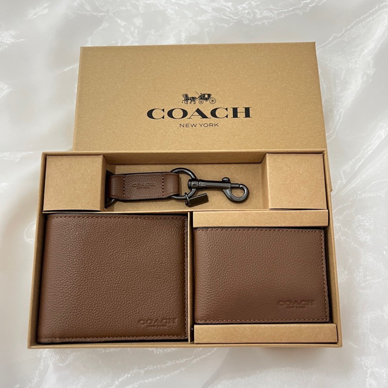 ✴️แท้ 💯% BOXED COMPACT ID WALLET GIFT SET F37885/F37944/F41346