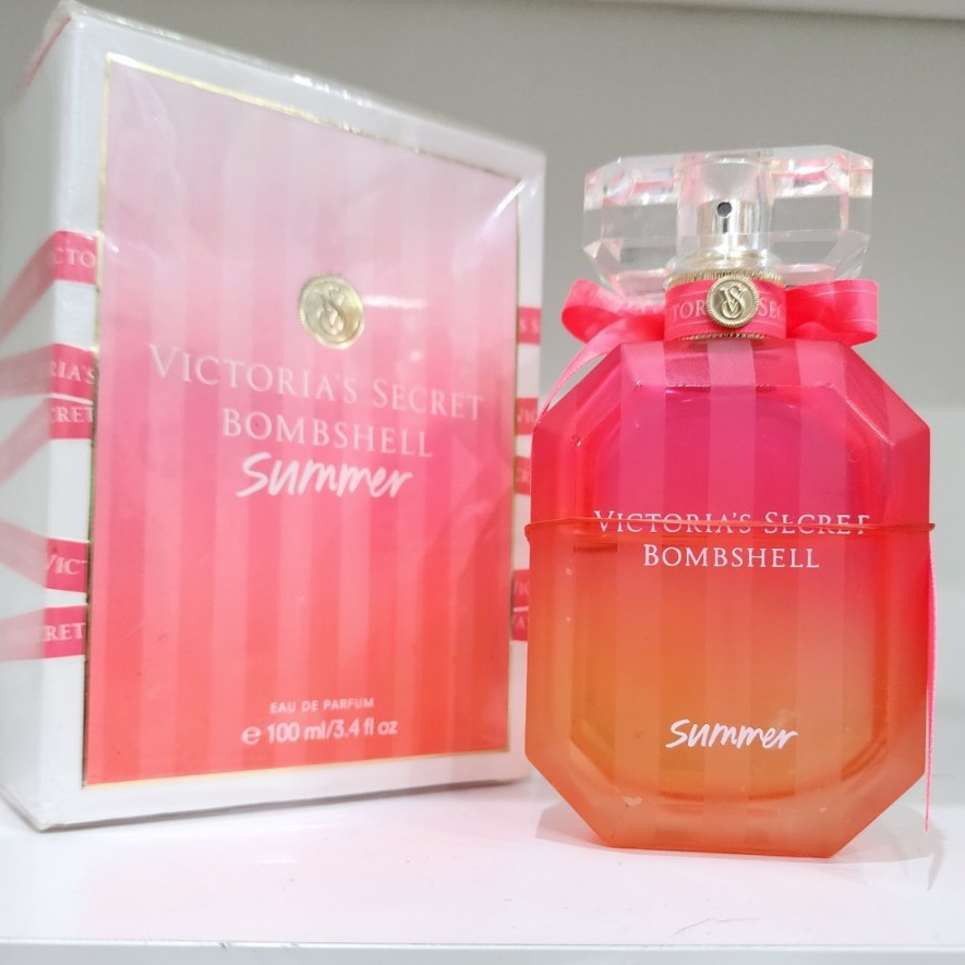 Victoria's Secret Bombshell Summer 2018 EDP 100 ml. กล่องซีลและติดขวด