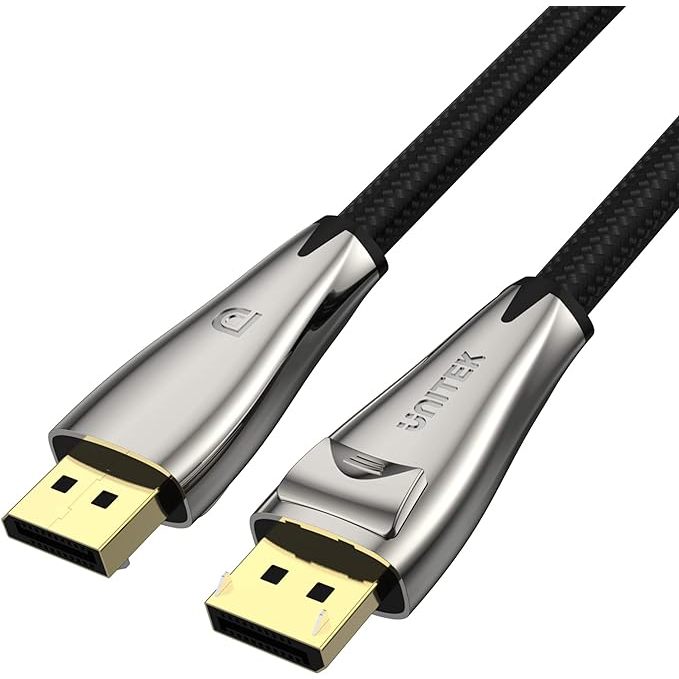 C1609BNI 3m.8K DisplayPort 1.4 Cable (8K @60Hz, 4K 144Hz, 1440p @240Hz) Unitek สายดีสเพลย์