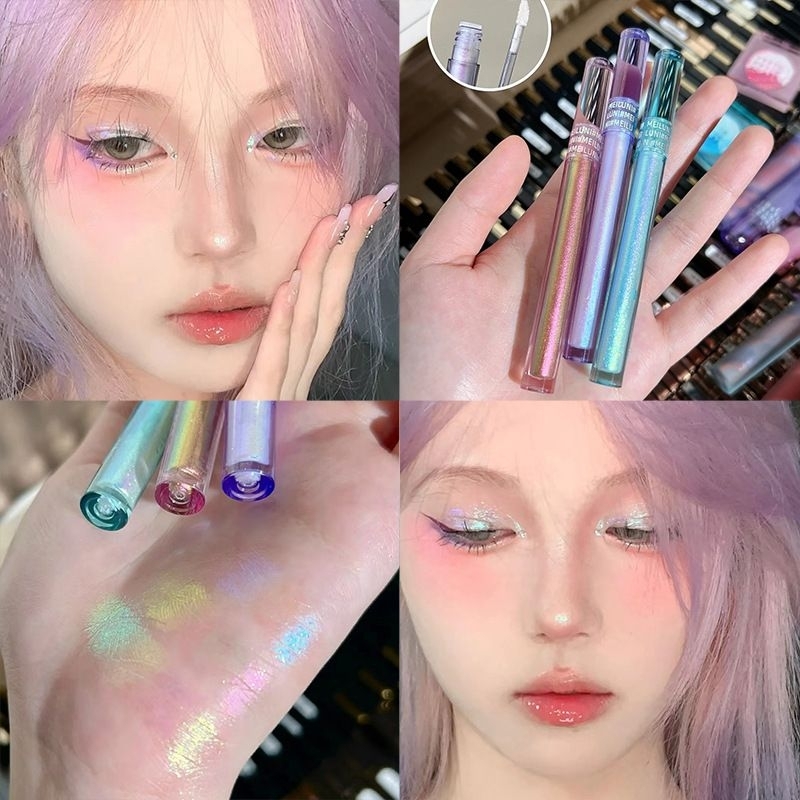 B2/0วิ๊งแท่ง อายชาโดว์เนื้อลิขวิคกลิตเตอร์ ประกายมุก สีสวยน่ารักทุกสี ติดทนนาน พร้อมส่งในไทยคะ ส่งไวจ้า