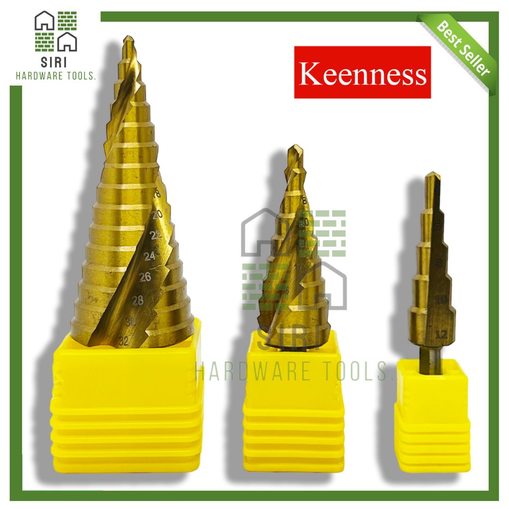 ดอกเจาะขยายรู KEENNESS (4-32,4-20,4-12mm.) ดอกสว่าน ทรงเจดีย์ ดอกสว่าน ดอกเจดีย์ ดอกขยาย ดอกขยายรู ดอกเจาะปูน