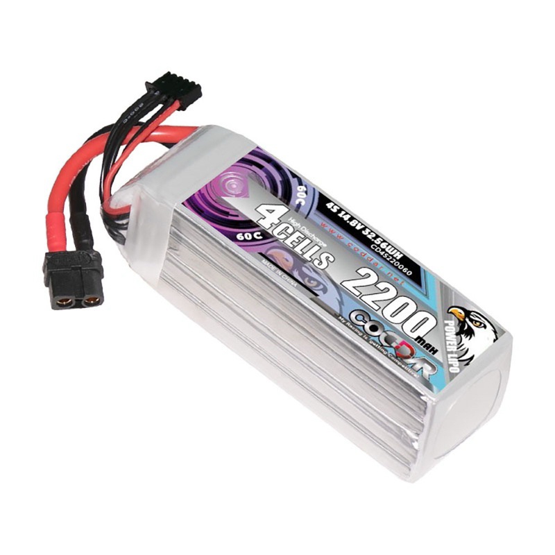 CODDAR Lipo 4s 14.8V 2200mAh 60c รูปที่ 4