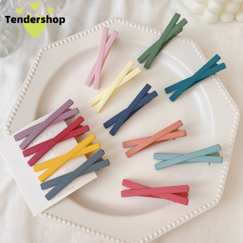 1 บาท กิ๊บติดผม น่ารักหวาน สีแคนดี้ เลือกสีได้ y2kสไตล์เกาหลีเรียบง่าย นักเรียน สำหรับผู้หญิง ราคาถู