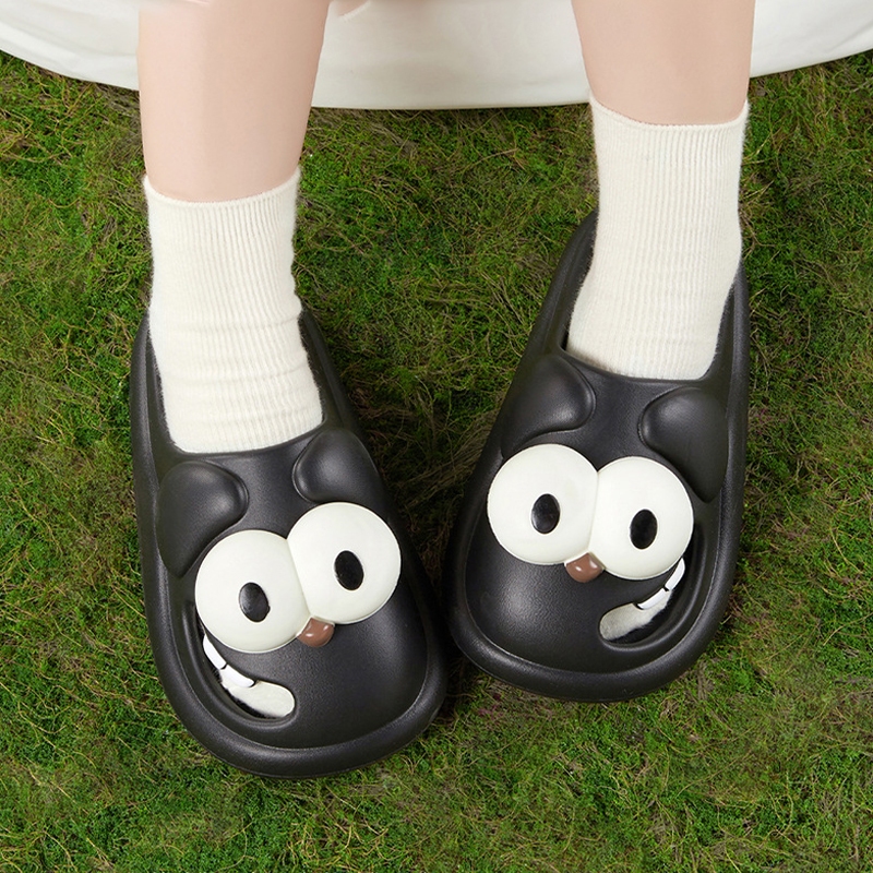 Luckkyshoes พร้อมส่ง รองเท้าแตะการ์ตูน คอลเลคชั่นนี้บอกเลยขายดีมาก น่ารักๆ พื้นนิ่ม วัสดุยาง ทนทา