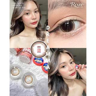 💋 มีค่าสายตา 💋 Rozelens Dreamma Gray Brown  💋  บิ๊กอาย สุดปั…