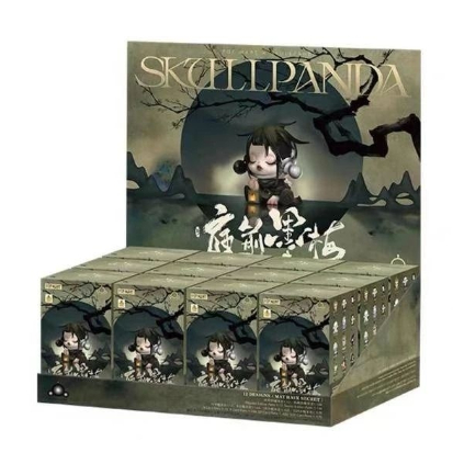 พรีออเดอร์ ยกBox Pop Mart SKULLPANDA The Ink Plum Blossom Series กล่องสุ่ม ของแท้ ยกกล่อง ลุ้นซีเครต