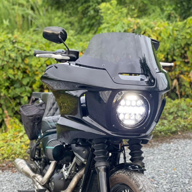 (สินค้ามีพร้อมส่ง)โม่งงานดิบ Low rider st และ fxr 1:1 งานไฟเบอร์อย่างดีแข็งแรงทนทาน clubstyle harley