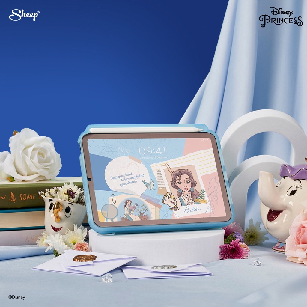 [Disney Reload & People Case Collection]  เคสสำหรับไอแพด ถอดแยกปกได้ People ใส่ปลอกปากกา กันงอกันกระแทกลาย Olaf / Ariel