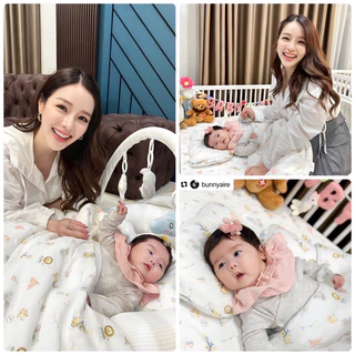 DreamWhale ผ้าห่มนวมใยไผ่ 2in1 หายใจผ่านได้ นุ่มมาก ระบายอากาศดีเยี่ยม รุ่นไม่หล่นพื้น แรกเกิดถึง 4 ขวบ