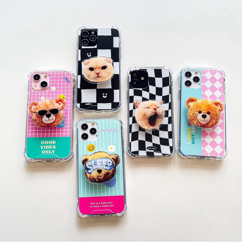 Griptok/popsocket ที่ตั้งจับมือถือ no.081-100 พร้อมส่ง ราคา ถูกที่สุด ดีลบีเคเค แกลเลอรีภาพที่ 3