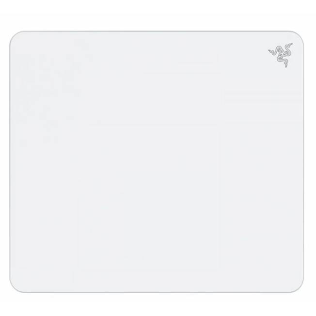 MOUSE PAD (เมาส์แพด) สีขาว RAZER ATLAS TEMPERED GLASS (WHITE)
