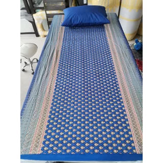 ส่งฟรี 🌴ผ้าปู เตียงนวดสปา (เจาะรู) นวดออย นวดอโรม่า นวดน้ำมัน มีขนาด 80x200,90x200,100*200