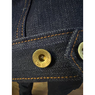 DOK KHUN DENIM JACKET 16ozรุ่น รุ่งอรุณเเขนยาว