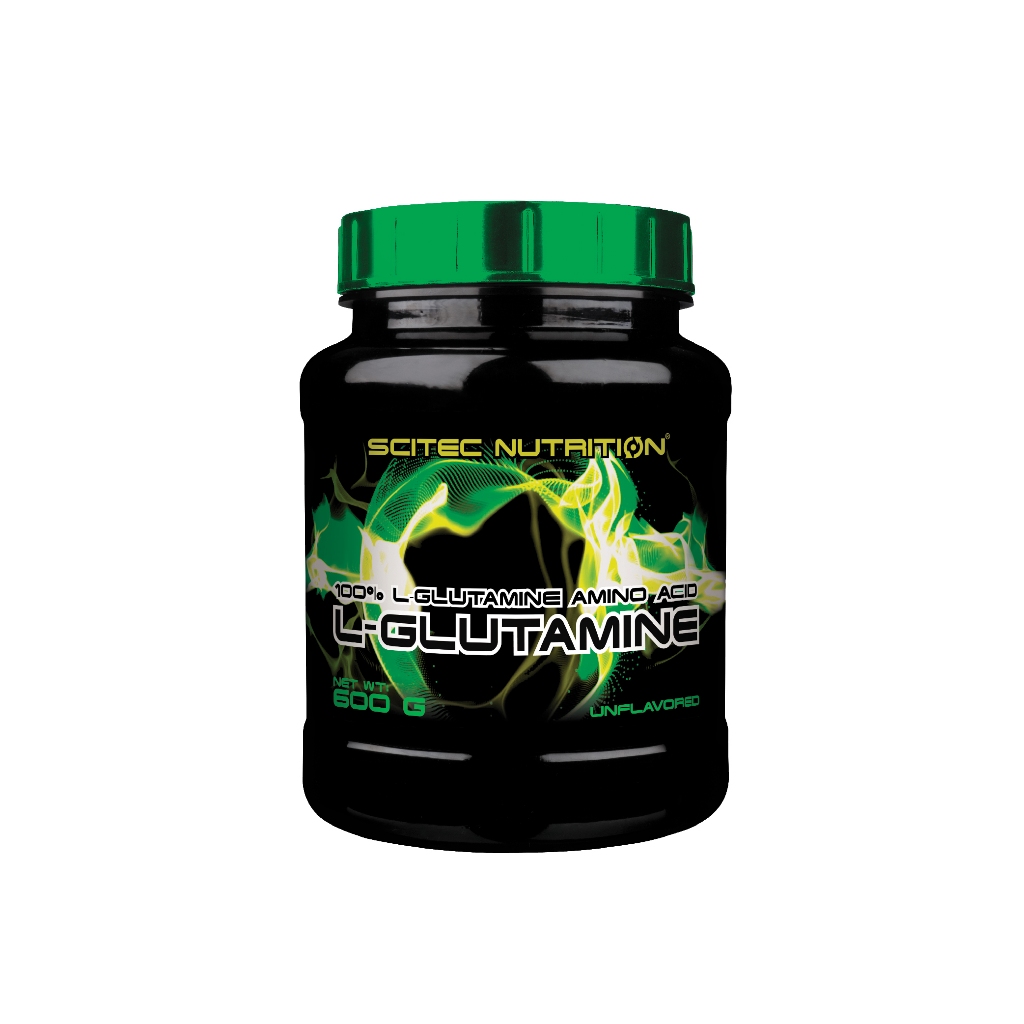 SCITEC NUTRITION L-Glutamine Powder Unflavored 600g (กลูตามีน ชนิดผง ไม่มีรสชาติ)
