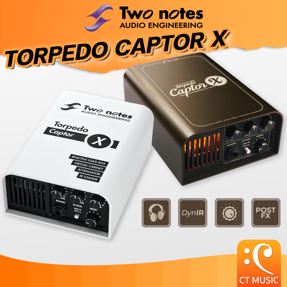 Two Notes Torpedo Captor X Reactive Loadbox DI and Attenuator