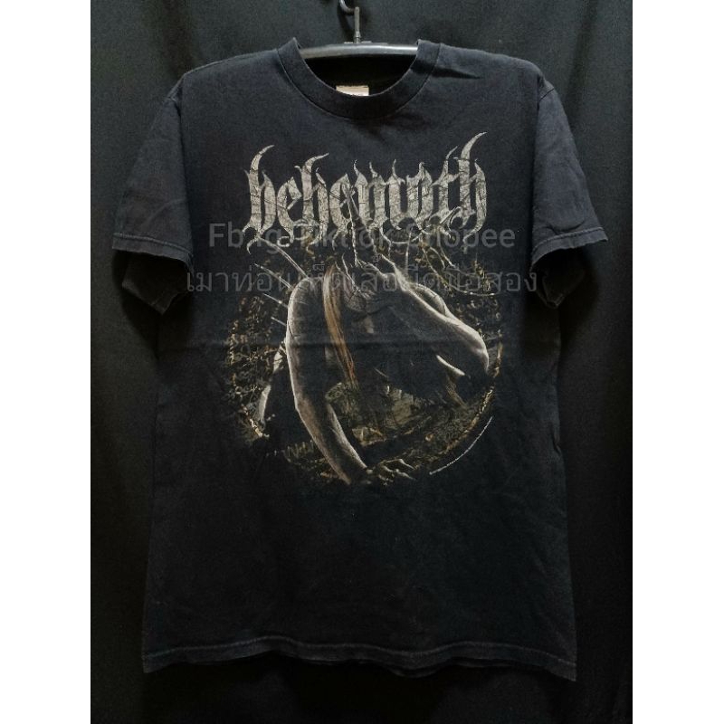 เสื้อวง Behemoth มือสองลืขสิทธิ์แท้ (black/death metal)