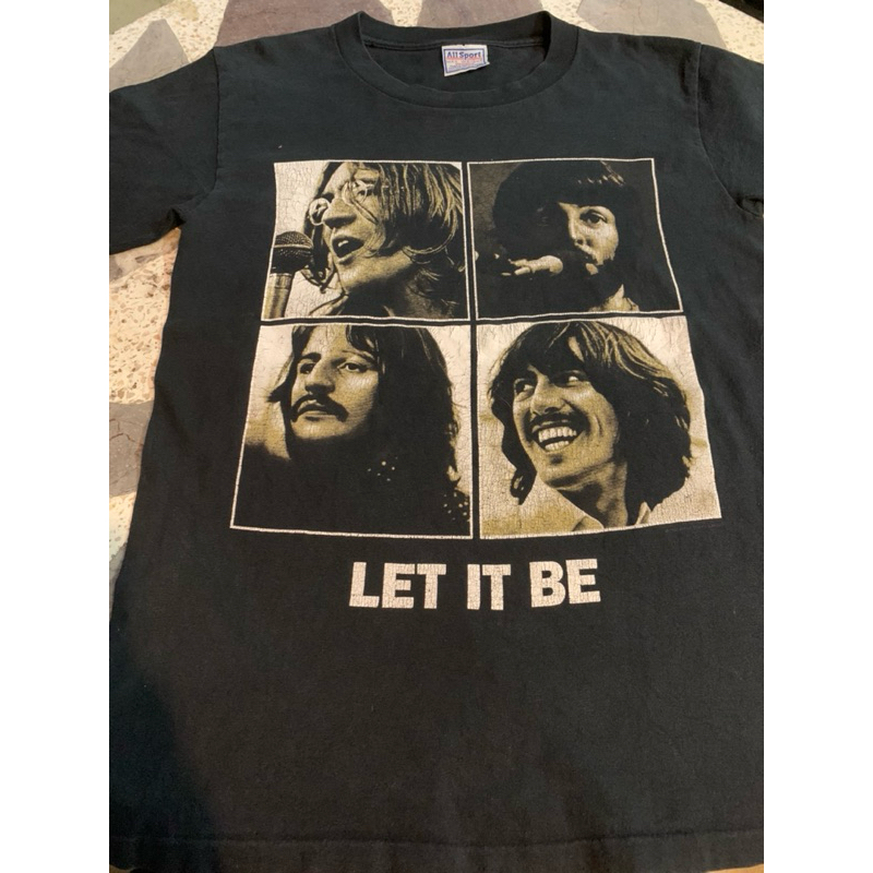 เสื้อThe beatles (Let it be) ตะเข็บเดี่ยว