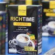 Rich Time Coffee ริชไทม์ คอฟฟี่ กาแฟสมุนไพรเพื่อสุขภาพ  ประกอบด้วยสมุนไพร 24 ชนิด JAIKLA ของแท้100%