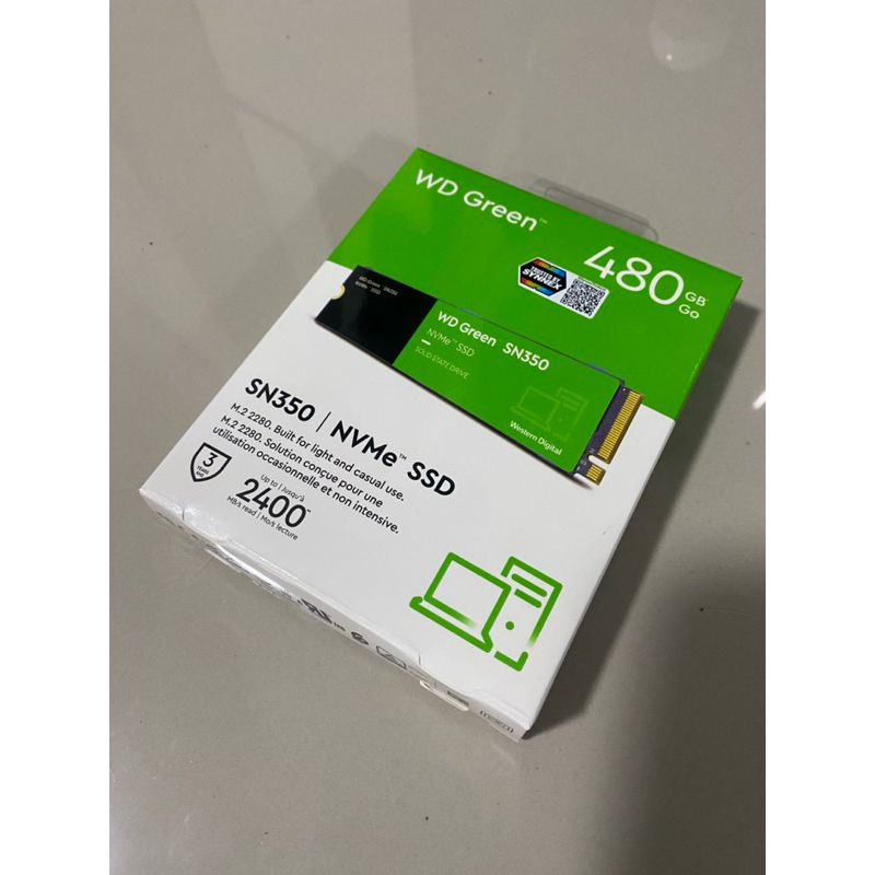 SSD M.2 SN350 WD Green 480GB