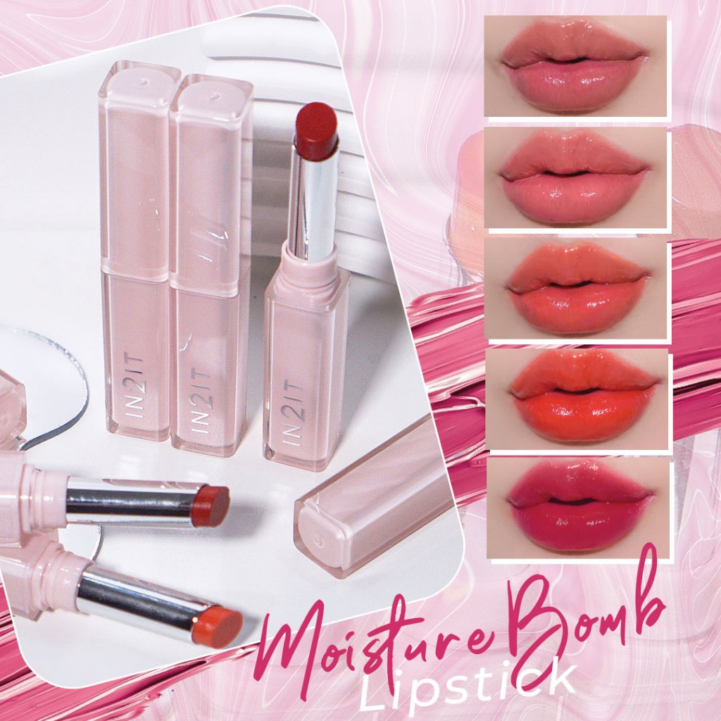 IN2IT Moisture Bomb Lipstick - ลิปปากฉ่ำ [MBL] - 3