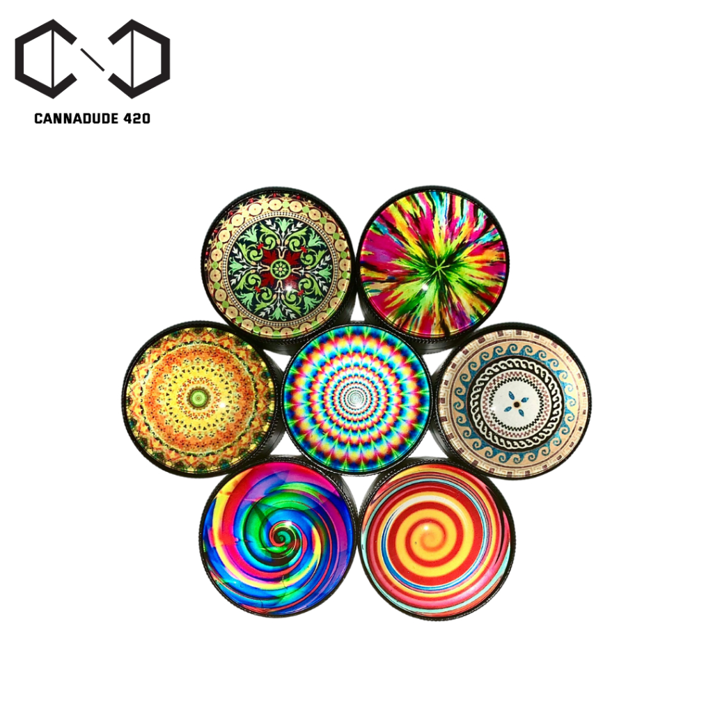 ที่บด Grinder 3D จิ๋ว ที่บดจิ๋ว ขนาด 30mm / 50mm เครื่องบด [GDS16] Grinder 420 ขนาดพกพา จิ๋วแต่แจ๋ว