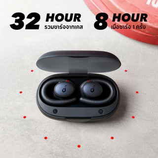 Soundcore Sport X10 หูฟังบลูทูธออกกำลังกาย Sport Earbuds,Deep Bass, IPX7 หูฟังใส่สบายกระชับพอดี