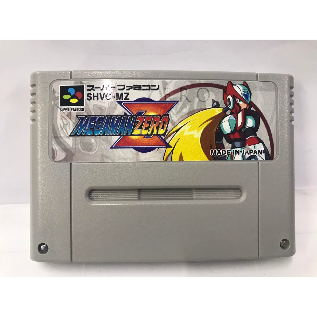ตลับ SFC ตลับ Megaman X ภาคพิเศษ MEGA MAN X Project Zero 2023 (ตลับ SFC Repro)