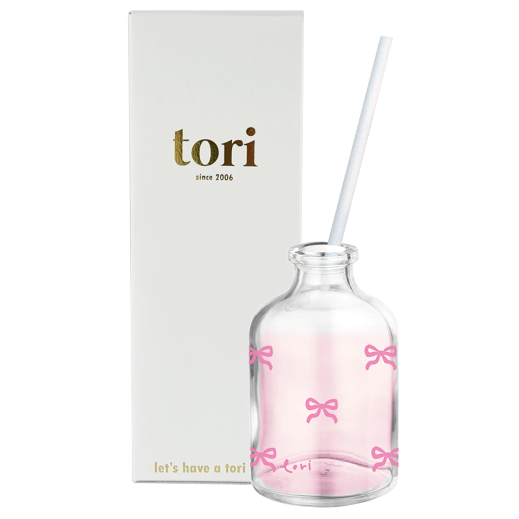 TORIAROMA Clear Ribbon SS Diffuser 💕อัพเกรดห้องให้น่ารัก วางแล้วดูเกาหลี หอมฟุ้ง 50ml. นาน 1 เดือน