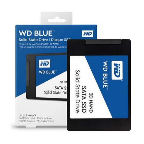 SSD 1TB WD Blue 2.5" SATA (WDS100T1B0A-SATA 3D)