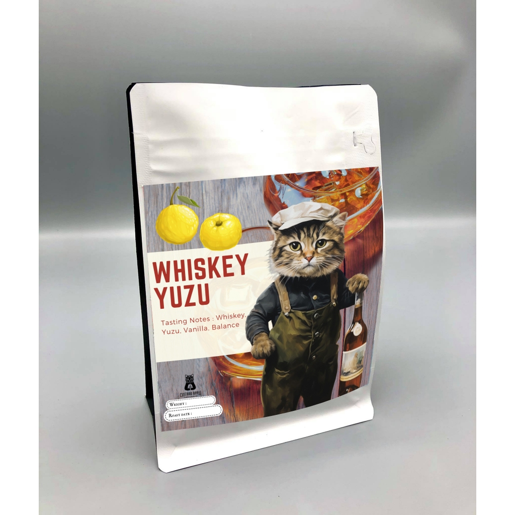 เมล็ดกาแฟ Whiskey Yuzu Barrel By custard apple