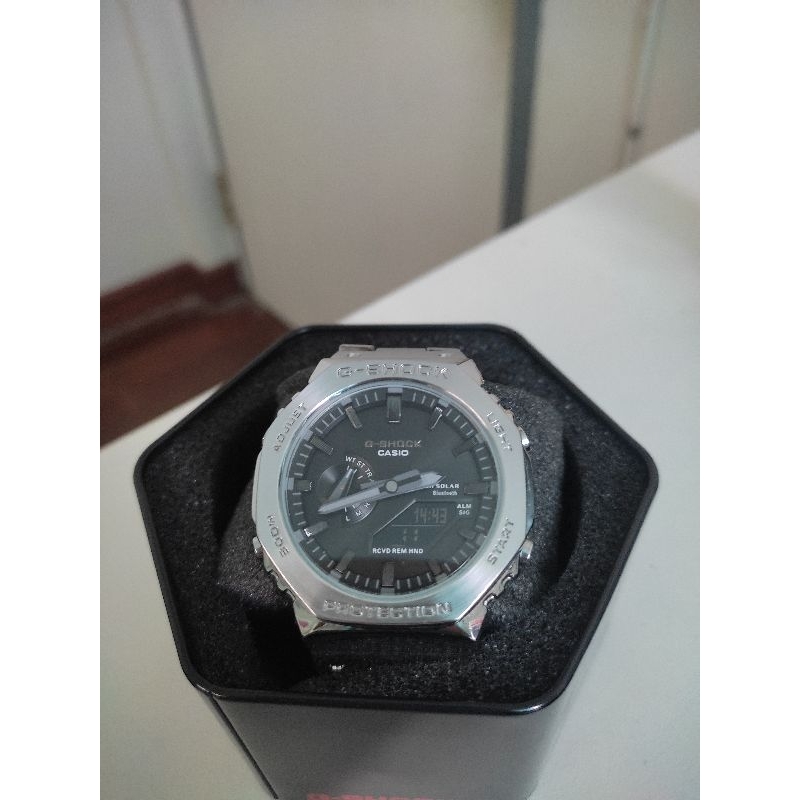 Gm-b2100 Gen 4th 2100 ใหม่ล่าสุด สายนาฬิกาข้อมือเหล็ก สําหรับ G Shock GMB2100