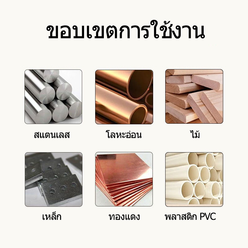 ชุดต๊าปเกลียว ดอกต๊าป ตะปูเจาะอเนกประสงค์ ชุดต๊าปเกลียว 6PCS การเจาะโลหะ  แบบอย่าง ดอกต๊าป(M3-M10) HSS ต๊าปสกรูเกลียว