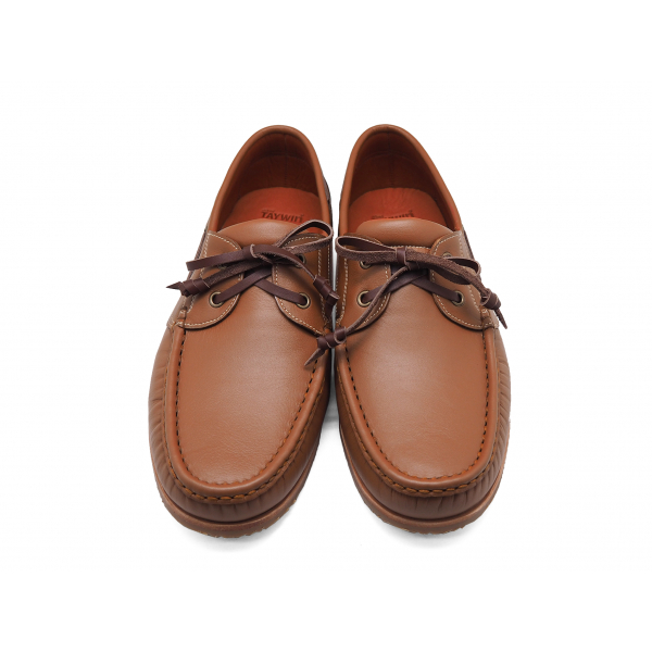 TAYWINแท้ เทวินทร์แท้ รองเท้าโลฟเฟอร์ Size38-45 MV-16 หนังนิ่มสีแทน