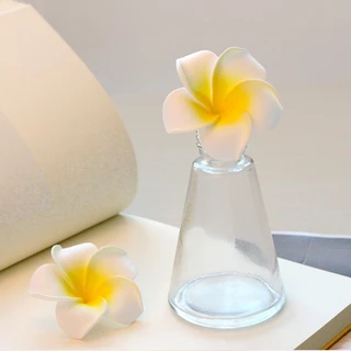 🔥🌹ดอกไม้ปลอมลีลาวดี 7cm มี2แบบ Plumeria Fake Flower 7cm 2 types HUA