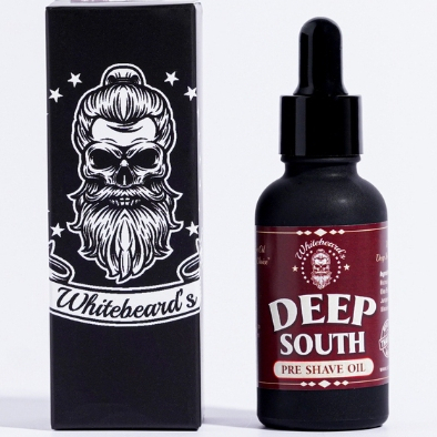Pre Shave Oil - Whitebeard's New Deep South Scent Premium Blend