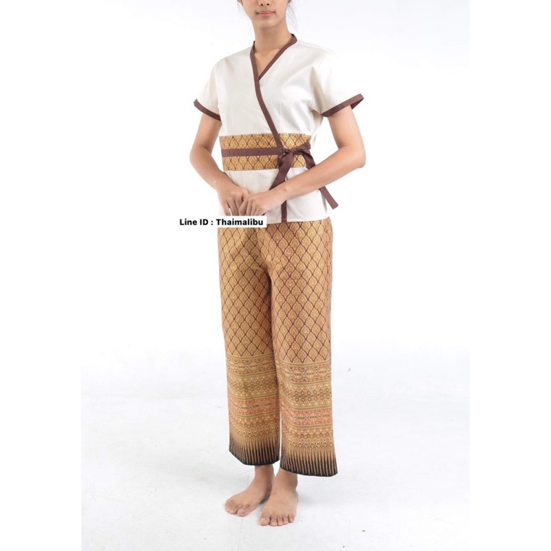 เสื้อสปา ชุดไทย พร้อมส่ง