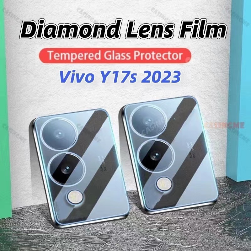 ฟิล์มกันรอย เลนส์กล้อง สำหรับ Vivo Y17S / Y28 5G เลนส์กล้อง ฟิล์มกระจกใส
