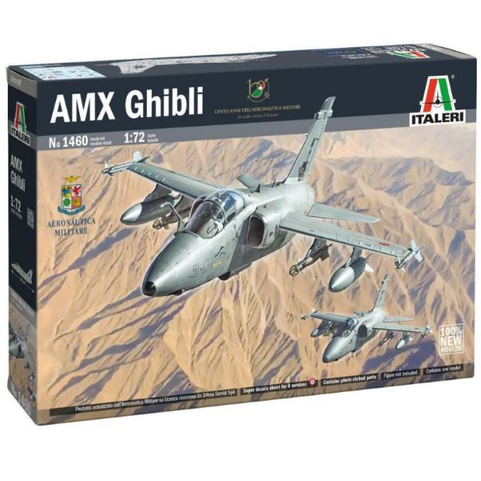 1/72 AMX Ghibli  #1460 Italeri plastic model kits
