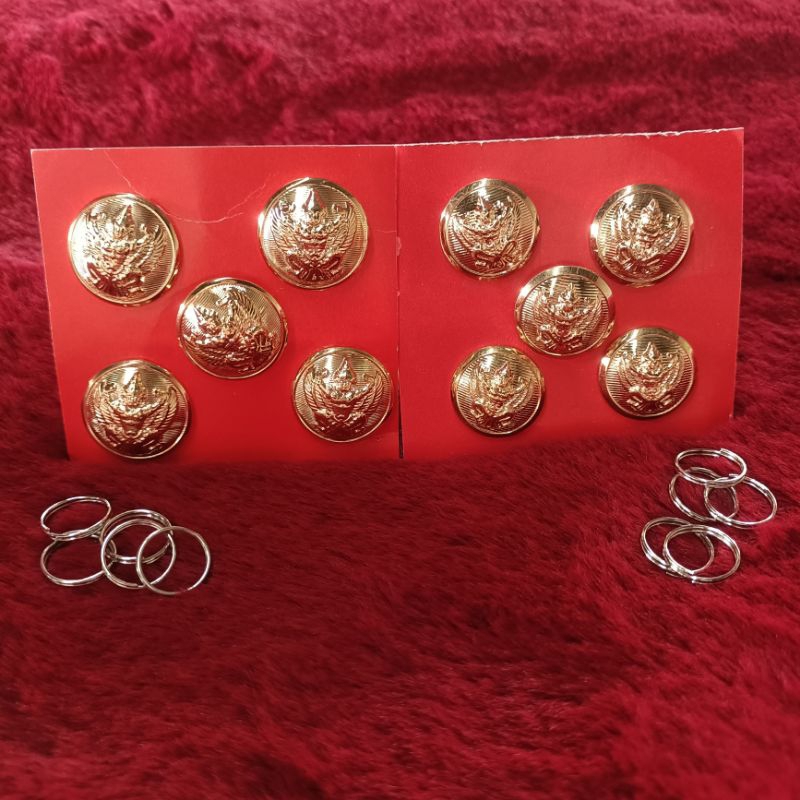 กระดุมชุดปกติขาว สำหรับข้าราชการ - รูปที่ 2