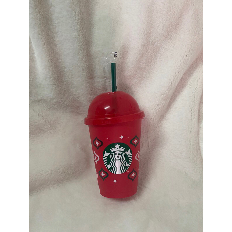 (พร้อมส่ง) แก้วน้ำ Starbucks แท้ 💯 มือ 1 blackpink christmas