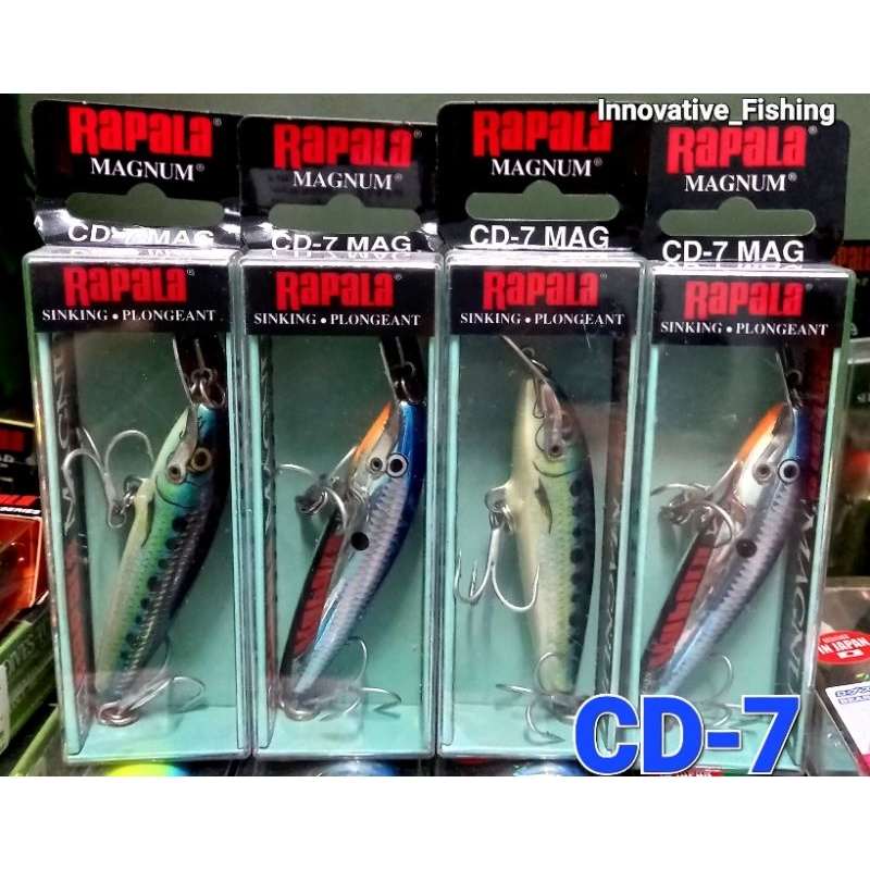 เหยื่อปลอมตกปลา Rapala Magnum ( CD-7 )