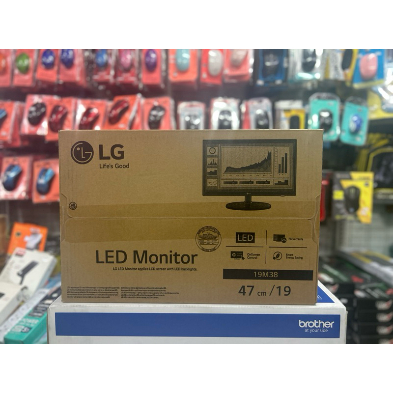 จอคอมพิวเตอร์ ยี่ห้อ LG 18.5 นิ้ว